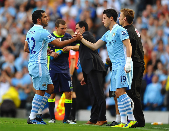 Tevez and Nasri