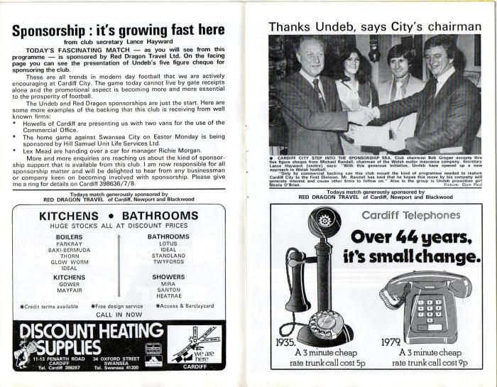 Cardiff programme 5Jan80 6