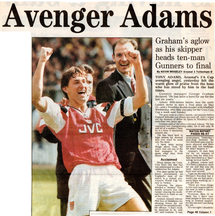 Arse v Spurs FACSF93 1