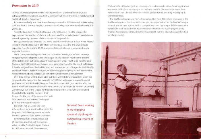 Arsenal promotion 1919001